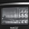Geek Chef Air Fryer 10QT, Countertop Toaster Oven, 4 Slice Toaster Air Fryer Oven Warm, Broil, Toast, Bake, Air Fry, Oil-Free, Black Stainless Steel
