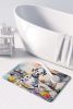 Dalmatian The Chef Memory Foam Kitchen Mat Machine Washable Anti-Fatigue Mat Cushion Comfort Bath Mat or Kitchen Rug