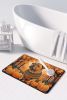 Shar Pei Fall Memory Foam Kitchen Mat Machine Washable Anti-Fatigue Mat Cushion Comfort Bath Mat or Kitchen Rug