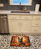 German Shepherd Fall Memory Foam Kitchen Mat Machine Washable Anti-Fatigue Mat Cushion Comfort Bath Mat or Kitchen Rug